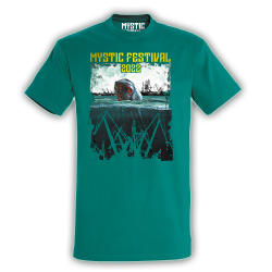 T-shirt zielony męski...