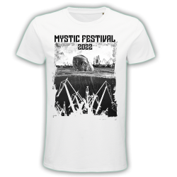 T-shirt biały męski "Mystic...