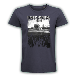T-shirt szary męski "Mystic...